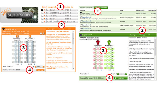 Superscore kupong